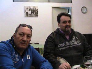 Nella foto, da sinistra a destra, il coach Rocco Bortone insieme al suo vice Sergio Garzya